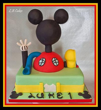 Mickey Mouse Clubhouse  - Cake by Laura Young
