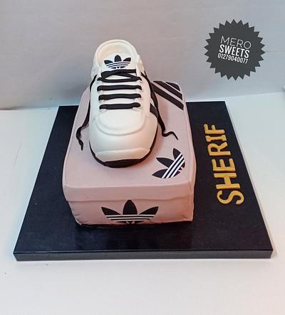 Adidas shoes  - Cake by Meroosweets