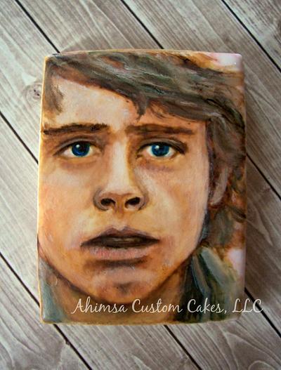 Luke Skywalker cookie ~ Star Wars Collaboration - Cake by Ahimsa