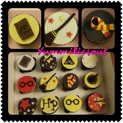Harry Potter inspired cupcakes  - Cake by Yummilicious