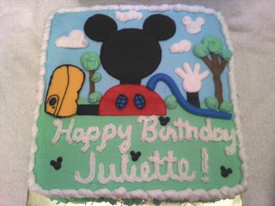 Mickey Mouse Clubhouse cake - Cake by Kristi