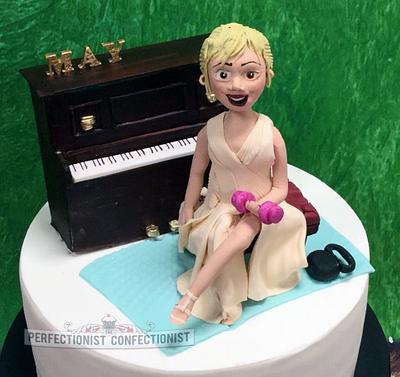 May - Piano Birthday Cake - Cake by Niamh Geraghty, Perfectionist Confectionist
