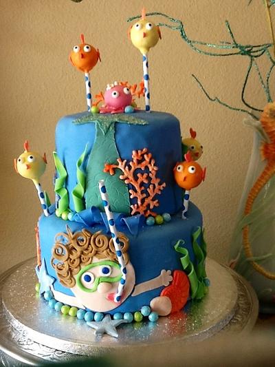 Under the sea cake - Cake by Sweetsbybonnie