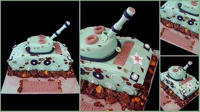 Army tank cake - Cake by Veronika