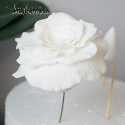 Sugar rose - Cake by Kayleigh's cake boutique 
