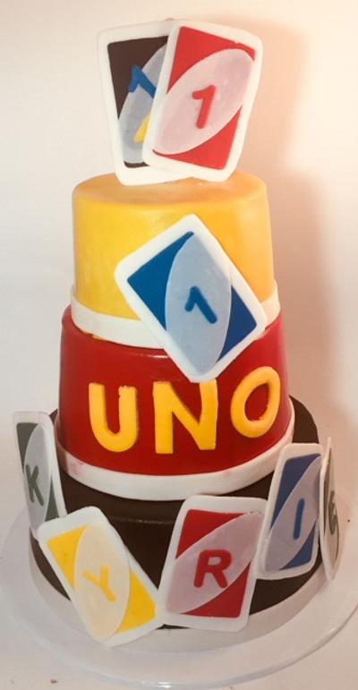 Uno Cake - Cake by givethemcake