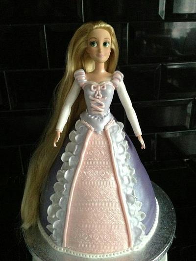 Rapunzel cake - Cake by charmaine cameron