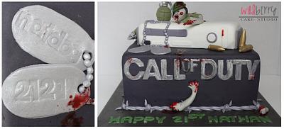 Call of Duty - Cake by Wildberry Cake Studio