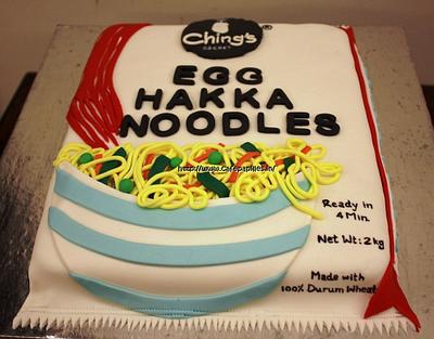 Ching's secret noodles cake - Cake by Cafepapilles