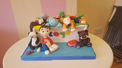 Toy box cake  - Cake by Helen at fairy artistic 