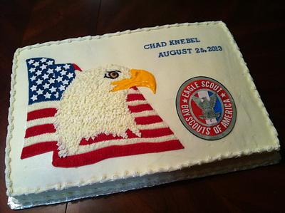 Eagle Scout Cake - Cake by Cathy Leavitt