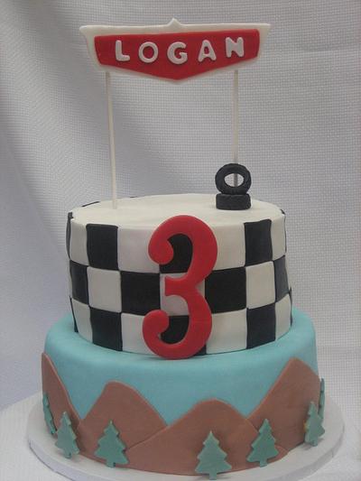 Cars theme cake - Cake by Justsweet