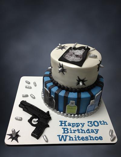 Bullet & Revolver Cake - Cake by MsTreatz