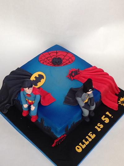 Superhero cake - Cake by Gaynor's Cake Creations