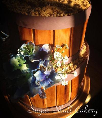 Barrel Wedding Cake - Cake by Shey Jimenez