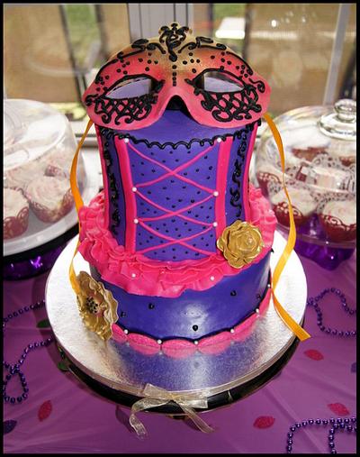 Masquerade Cake - Cake by Sylvia Cake