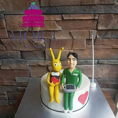 Dr and Selocan - Cake by Mora Cakes&More