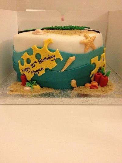mermaid cake  - Cake by Tamaya Cakes Boutique 