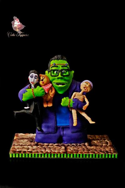 CPC Frankenstein collaboration  - Cake by Tasnuta Cake Artistry ( TASNUTA ALAM)