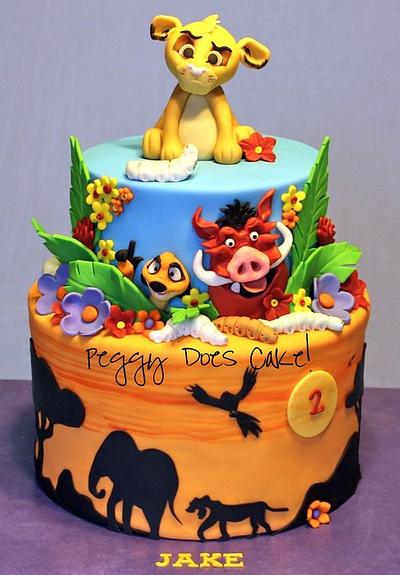 Lion King cake - Cake by Peggy Does Cake