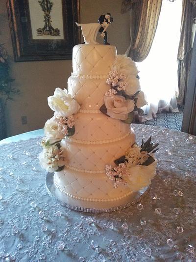 #WeddingCake - Cake by Sandylelo