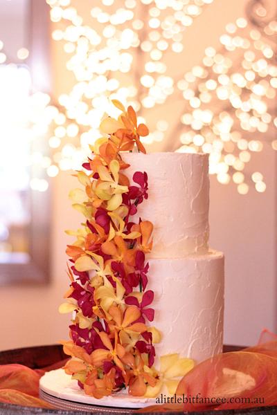 Buttercream wedding cake - Cake by A Little Bit Fancee