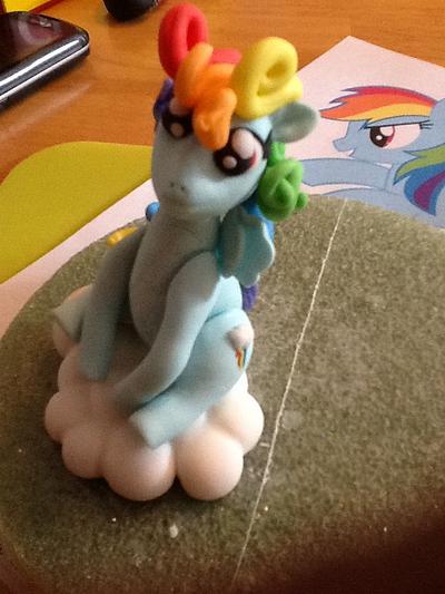 Rainbow Dash My Little Pony - Cake by MADcrumbs
