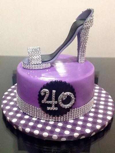 High Heel Birthday - Cake by N&N Cakes (Rodette De La O)