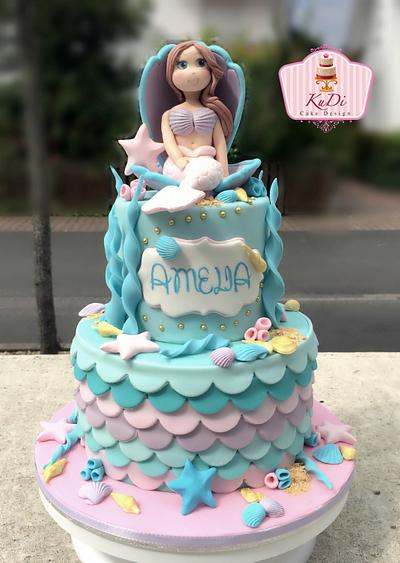 Mermaid Cake - Cake by KuDi Cake Design