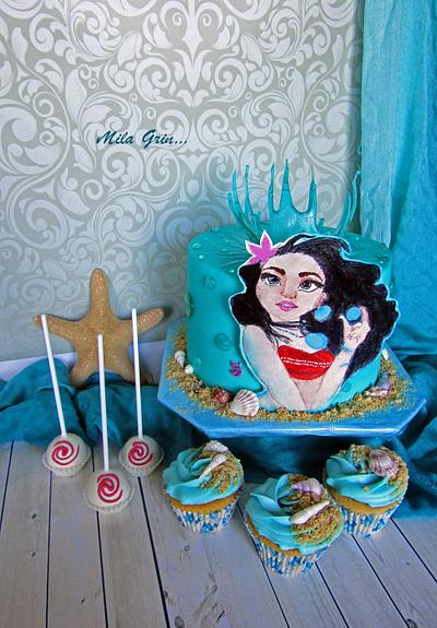 Moana - Cake by Mila