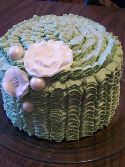Ruffle Cake - Cake by Heather