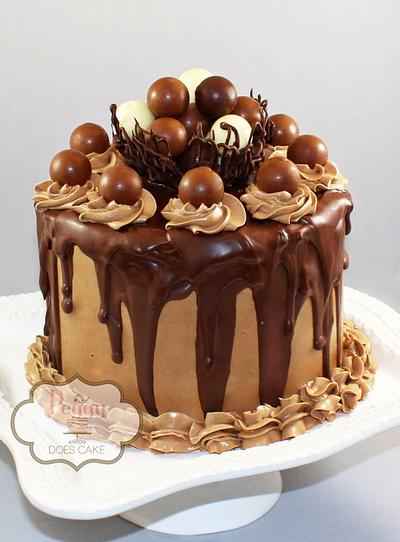 Chocolate Truffle Cake - Cake by Peggy Does Cake
