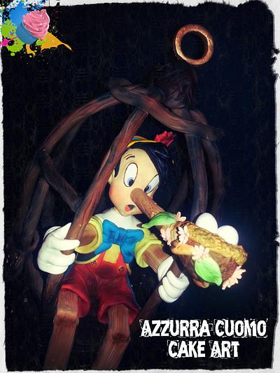 My sweet sweet Pinocchio....♥( click to view the full cake) - Cake by Azzurra Cuomo Cake Art