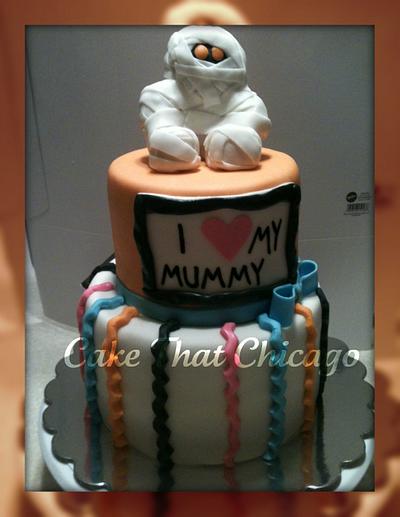 Mummy Baby Shower Cake - Cake by Genel