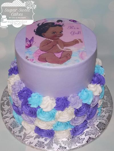 It's a Girl - Cake by Sugar Sweet Cakes