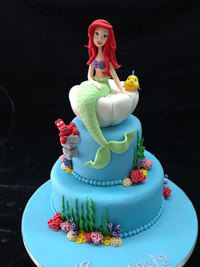Little mermaid - Cake by Galatia