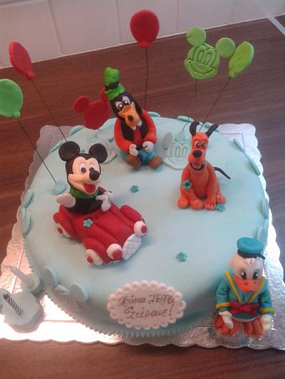 Mickey & Friends - Cake by Nikoletta Giourga