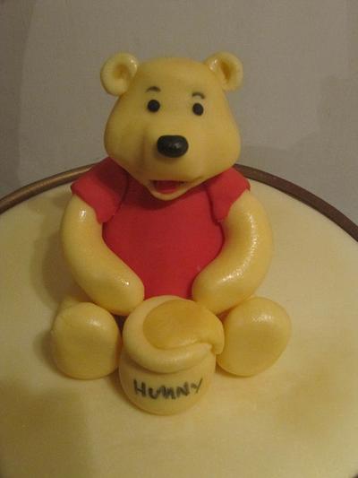my first time making winnie the pooh  - Cake by d and k creative cakes