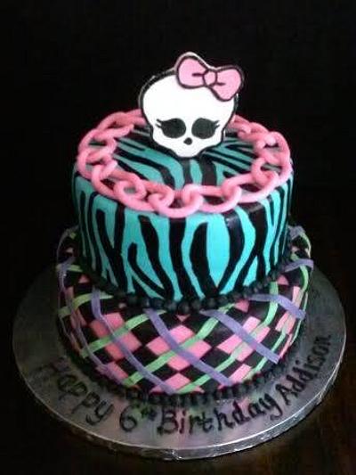 Monster High Celebration Cake - Cake by Parties by Terri