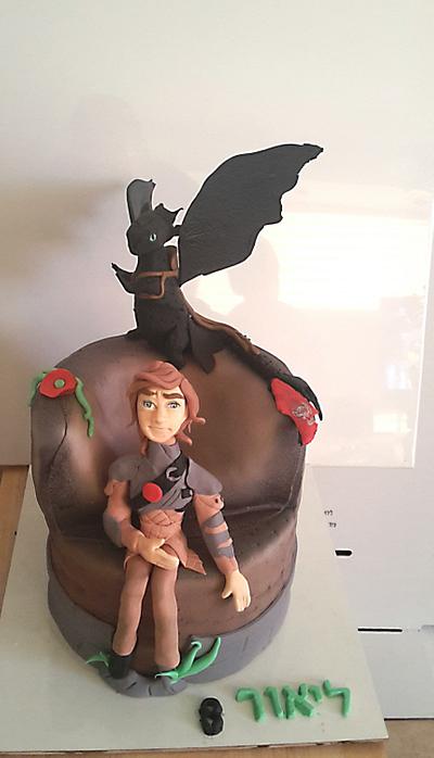 my first Dragon cake - Cake by Nivo