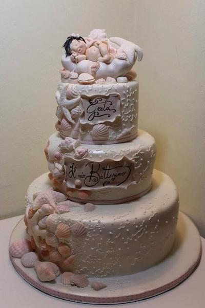 Baptism cake - Cake by Debora calderini