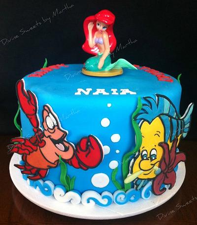 The Little Mermaid - Cake by Martha Chirinos Teruel