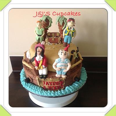 Jake and The Neverland Pirates - Cake by Jodie Taylor