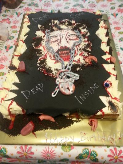 "the dead" birthday cake - Cake by melissasweetcreation