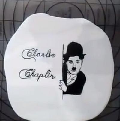 Charlie Chaplin - Cake by Zoi Pappou