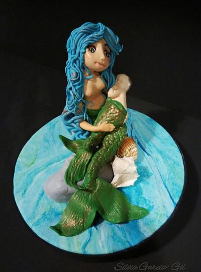 Topper Sirena - Cake by SilviaGarciaGil