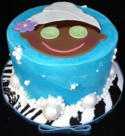 Tiny Diva Spa Cake - Cake by The Buttercreamery