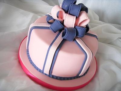 Loop Bow Birthday Cake - Cake by Christine