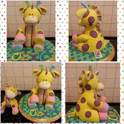 George the giraffe - Cake by Lauren Smith