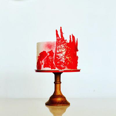 Cristal Rouge - Cake by Le RoRo Cakes